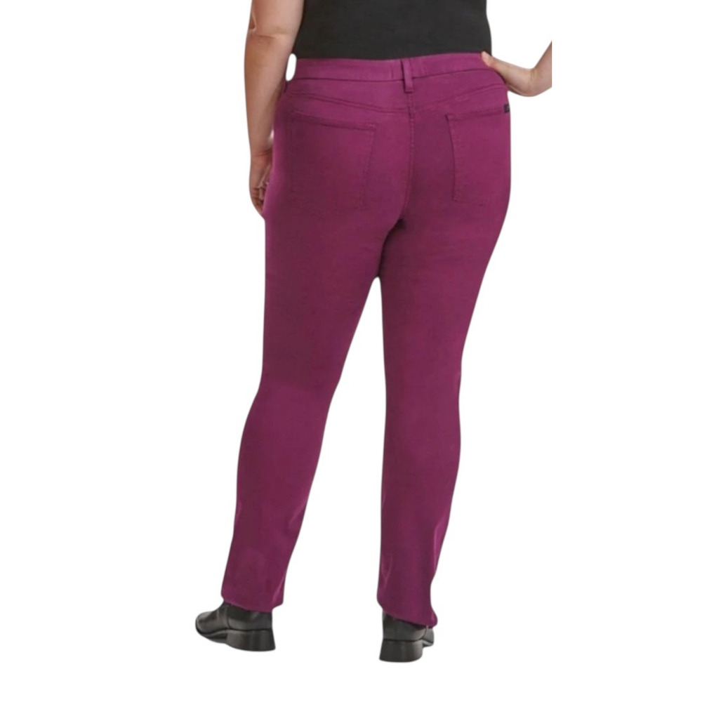 Jen7 Jeans straight leg denim purple size 16 - Picture 10 of 10